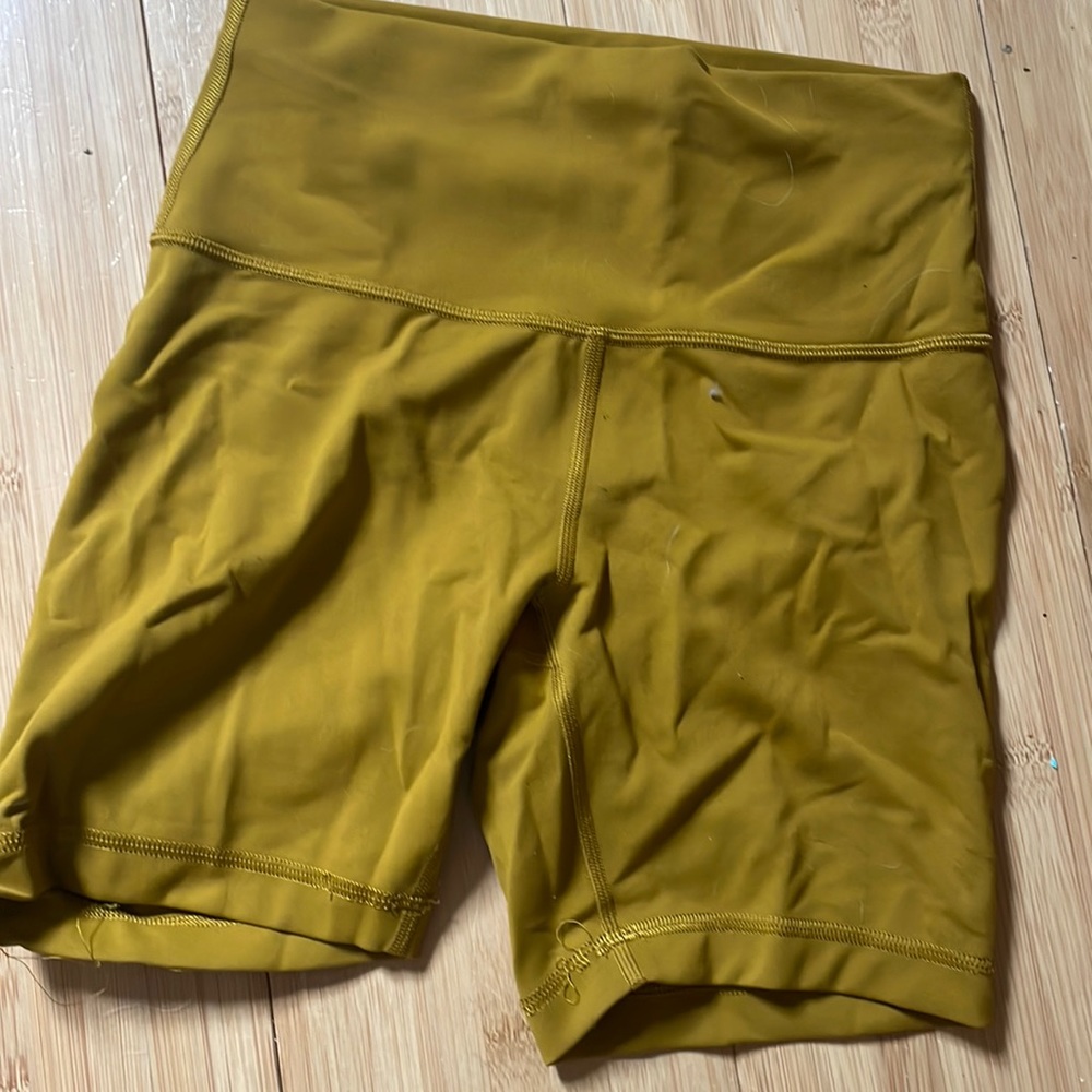 6inch wonder unders gold/mustard color